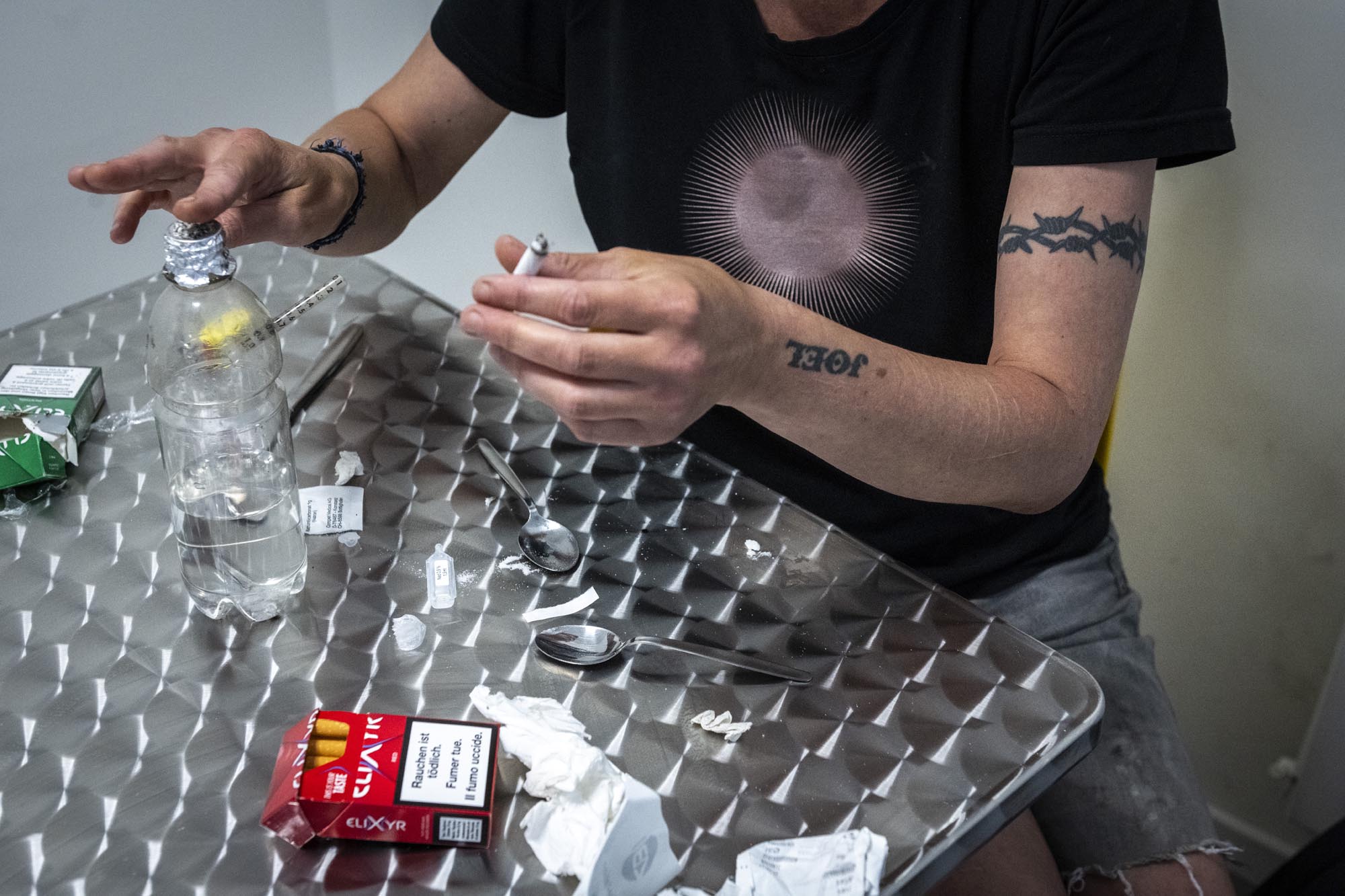 Les cahiers de sébastien, sous l'emprise de la drogue