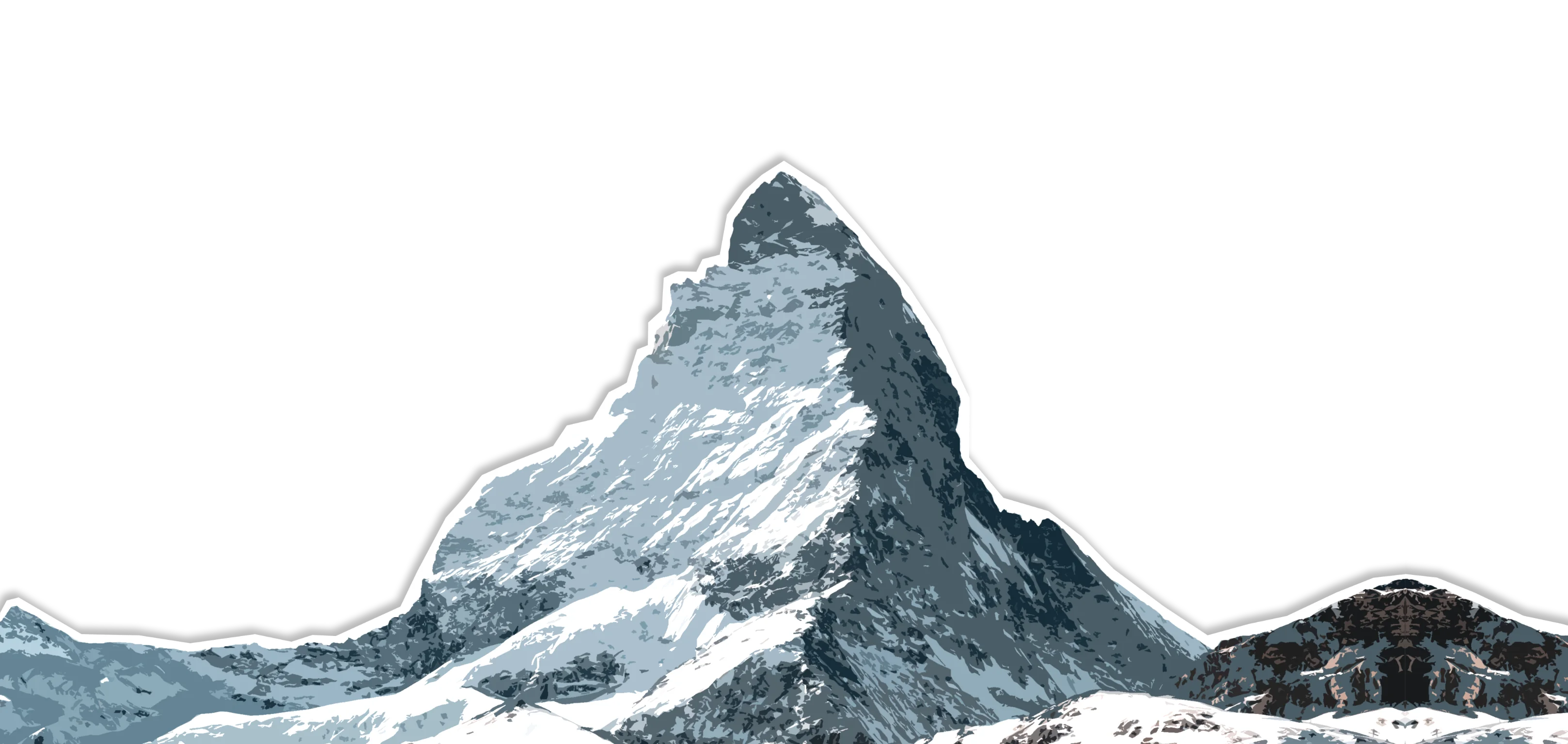 Le cervin, montagne suisse