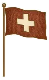 Illustration d'un drapeau suisse