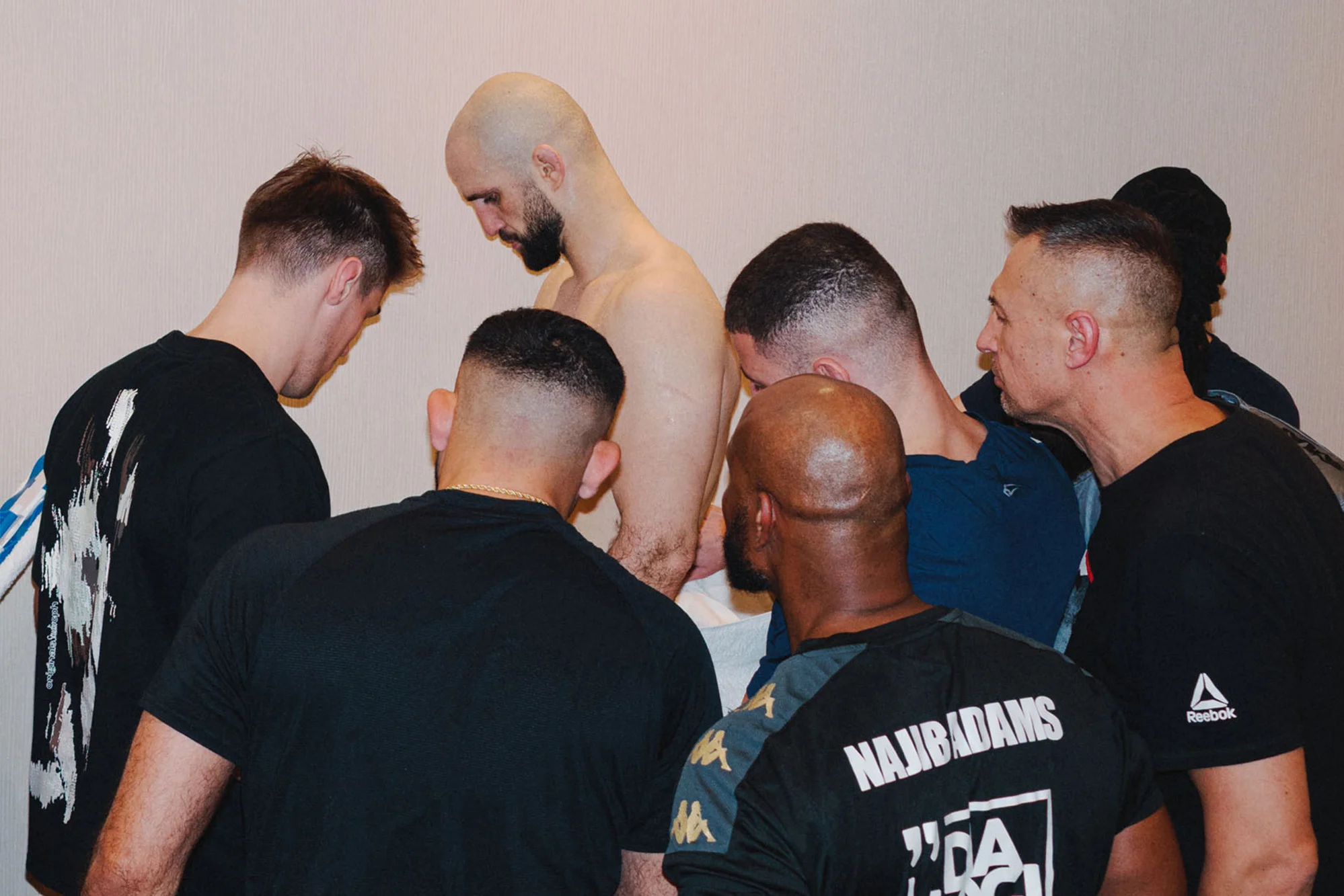 Manifestants groenlandais lors de la manifestation