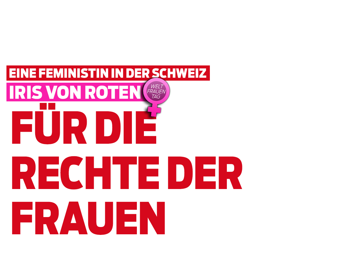 Für die Rechte der Frauen